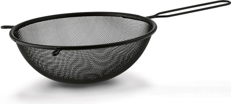 Strecurătoare metalică neagră 20 cm