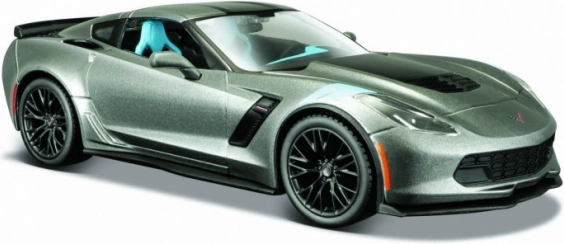 Model Corvette Grand Sport 2017 1:24 gri