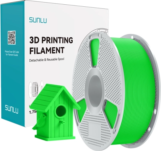 Filament Sunlu ASA verde 1,75 mm