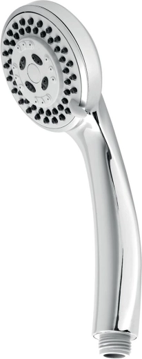 Pălărie de duș cu 5 poziții, crom, 80 mm