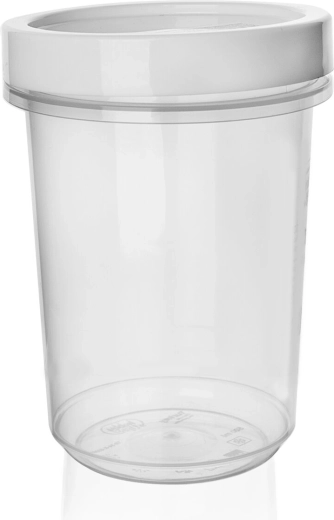 Recipient pentru alimente cu capac filetat și garnitură, 500 ml