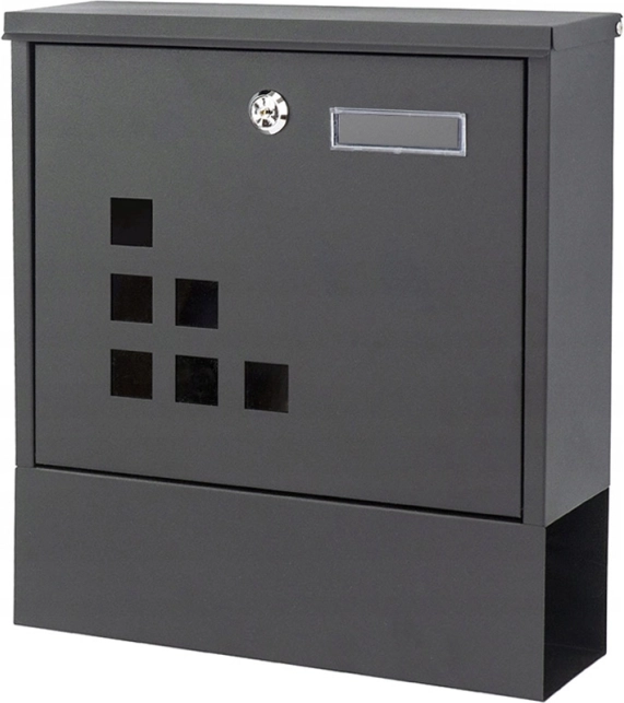 Cutie poștală cu suport pentru ziare