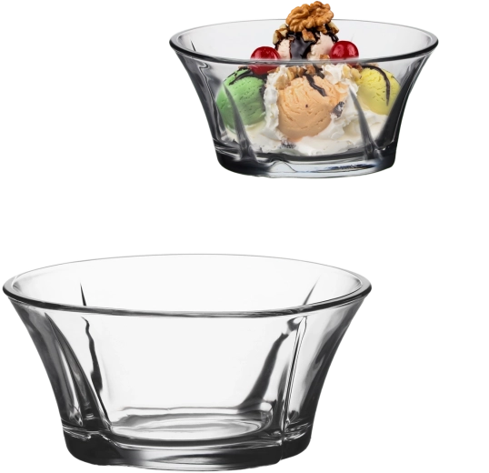 Boluri din sticlă LAV Truva, set 6 buc, 310 ml