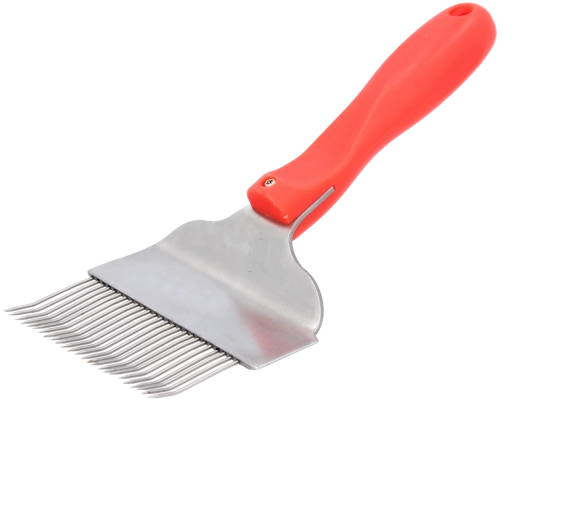 Furculiță pentru descăpăcit mierea cu mâner din plastic 10,5 cm