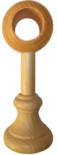 Suport din lemn pentru bară de perdea – pin