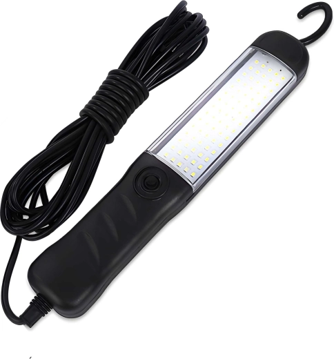 Lampă LED de atelier Renew Force 15 W cu magnet, cârlig 360° și cablu 9 m - 1 bucată
