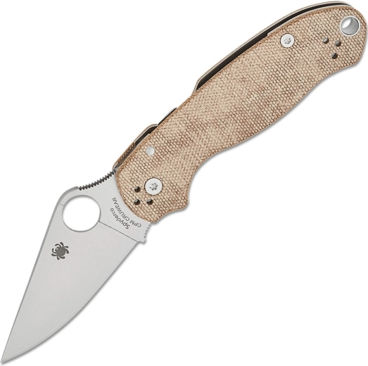 Spyderco Para 3 Brown cuțit pliabil de buzunar micarta
