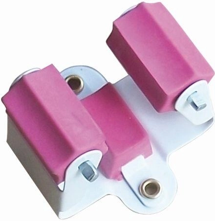 Suport flexibil pentru unelte de grădină 20–40 mm, metal și TPR, 2 buc