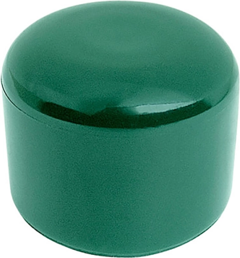 Capac din plastic pentru stâlp de gard rotund 38 mm, verde
