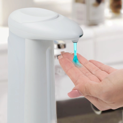 Dozator automat de săpun lichid de 360 ml, cu baterii