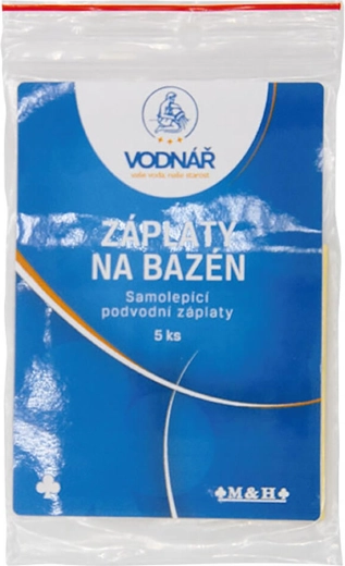 Petice autoadezive subacvatice pentru piscină 6,5 × 6,5 cm (5 buc) VODNÁŘ