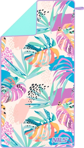 Prosop din microfibră cu uscare rapidă NILS Camp NCR14 Flora