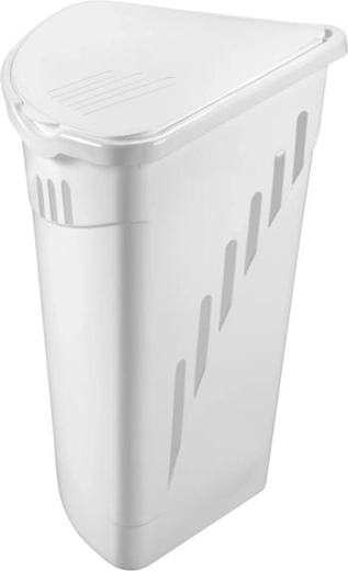 Coș de rufe de colț din plastic HEIDRUN 35 l