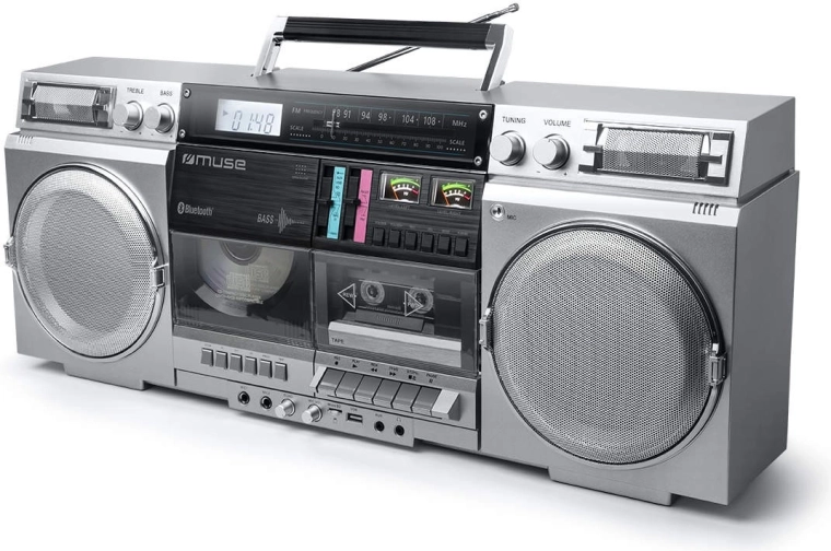Boombox M-380 GBS argintiu