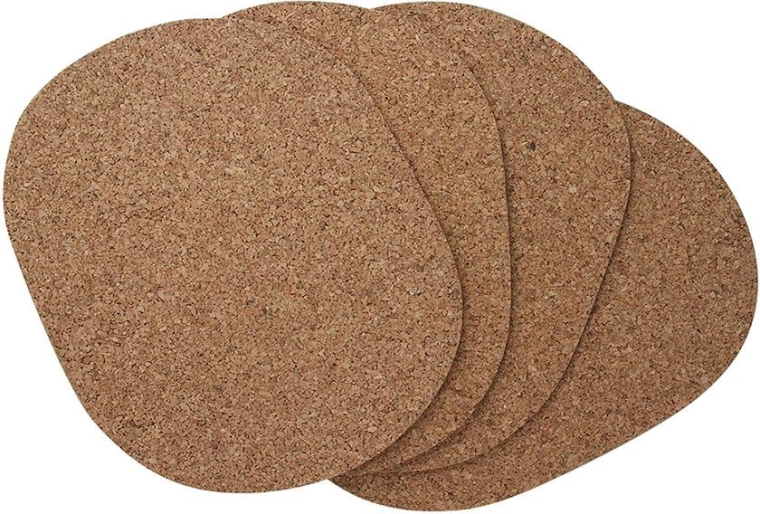 Set de suporturi din plută pentru masă 22 × 30 cm (4 buc.)