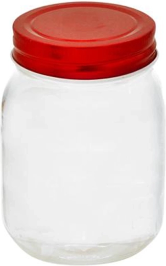 Borcan pentru conservare cu capac TORO 380 ml