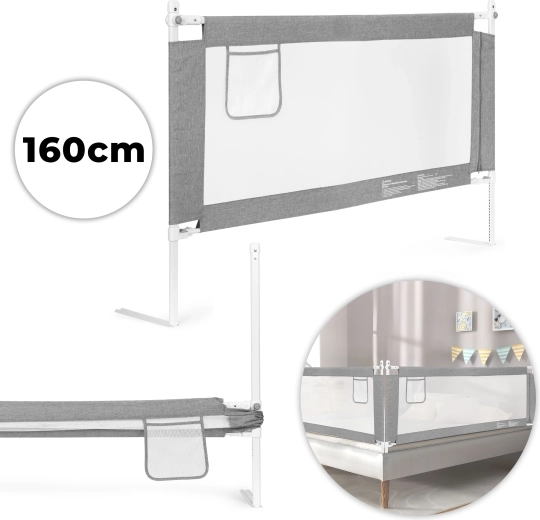 Barieră de siguranță pentru copii, pentru pat, ECOTOYS 160 cm