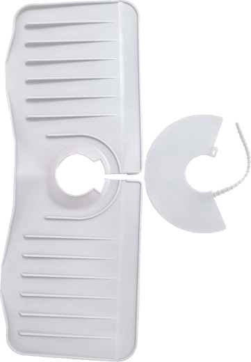 Suport din silicon pentru baterie, alb 36 × 14,5 cm