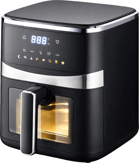 Friteuză cu aer cald (air fryer) 5 l, 1500 W, 8 programe