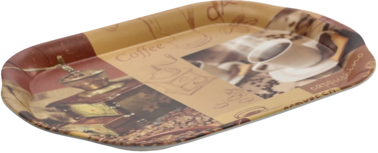 Tavă ovală de servire 45,5 × 31,5 cm din plastic rezistent