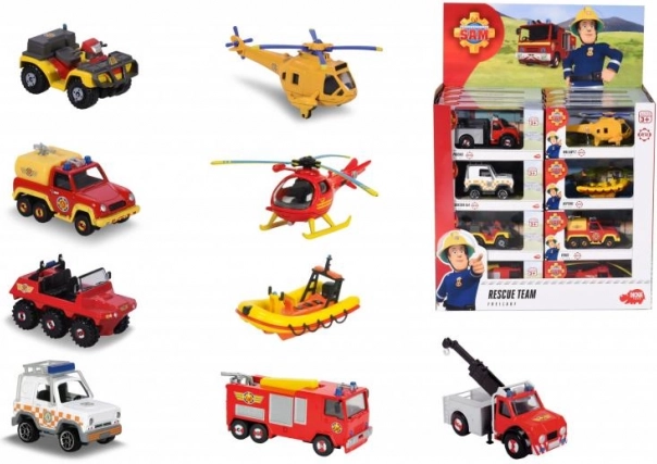 Pompierul Sam – mașinuță metalică 1:64