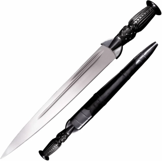 Cold Steel Scottish Dirk – pumnal de colecție 33 cm cu teacă din piele