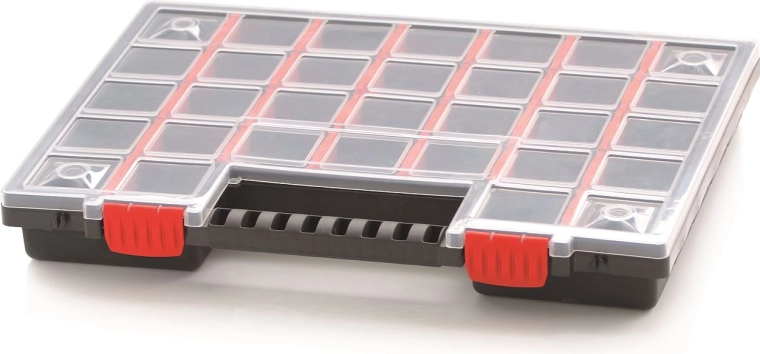 Organizator din plastic cu 32 de compartimente ajustabile