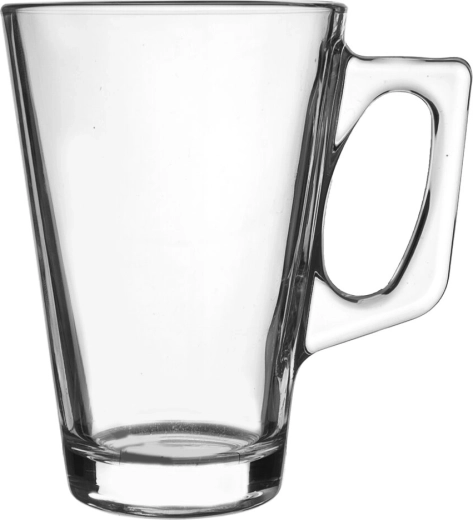 Cană din sticlă transparentă 270 ml