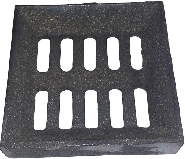 Grătar din fontă 135 × 135 mm pentru sobe ABX