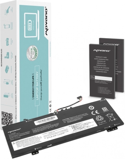 Movano baterie pentru laptop Lenovo Yoga 530-14IKB (L17C4PB0, L17M4PB0) 5800 mAh 44 Wh