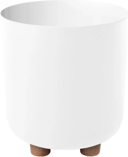 Ghiveci Sofia 190 mm alb – ceramică mată