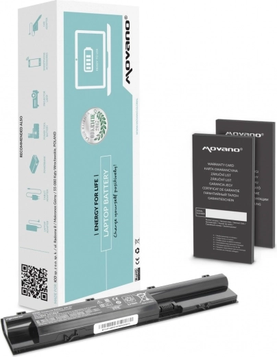 Baterie Movano FP06 pentru HP ProBook 440/450/455/470 (G0/G1) 4400 mAh 48 Wh