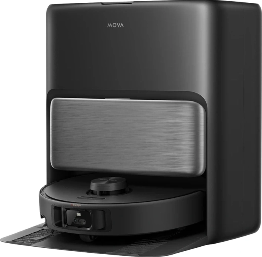 MOVA P70 Pro Ultra aspirator robot cu mop și stație de andocare, negru