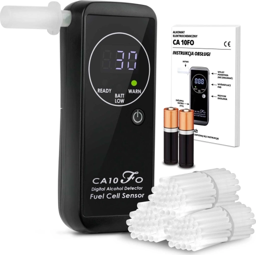 Tester electrochimic de alcool Alcoscent CA-10FO cu muștiucuri