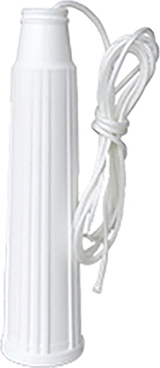 Rezervor WC cu sfoară din plastic de 1 m, alb