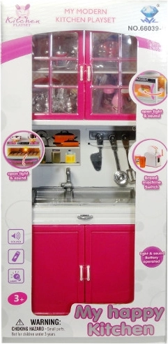 Accesorii pentru păpuși – bucătărie cu accesorii