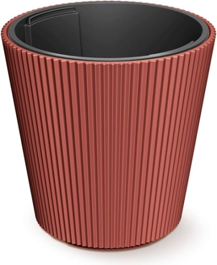 Ghiveci cu inserție Milly 35 cm cupru