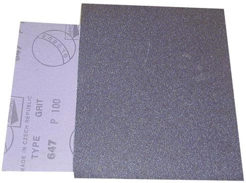 Pânză abrazivă pentru metal și lemn, granulație 220, 230 × 280 mm