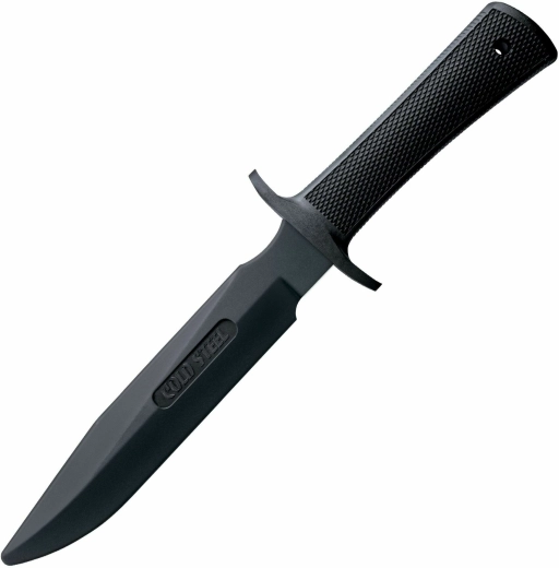 Cuțit de antrenament din cauciuc COLD STEEL Military Classic 17 cm, negru