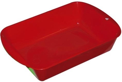 Tavă de pane din plastic 26 × 18 × 6 cm – mix de culori