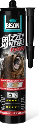 BISON Grizzly adeziv de montaj puternic 370 g