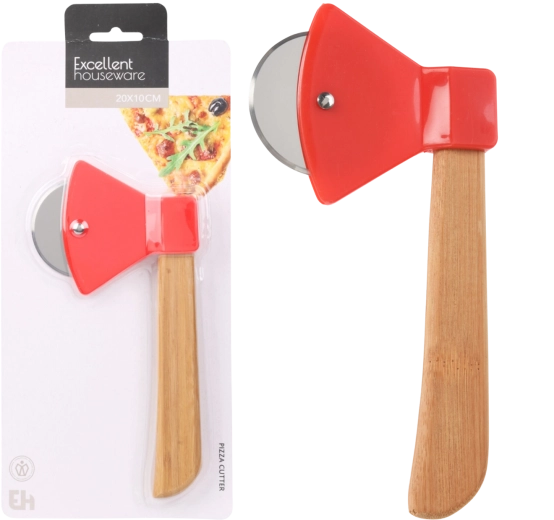 Tăietor de pizza în formă de secure