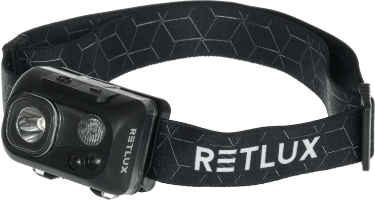 Lampă frontală reîncărcabilă RETLUX de 3 W cu protecție IP67