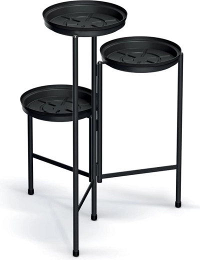 Suport pentru flori TOL Stand 42 cm negru