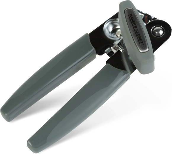 Desfăcător manual de conserve Baker's Secret din oțel inoxidabil, 18,6 cm, gri