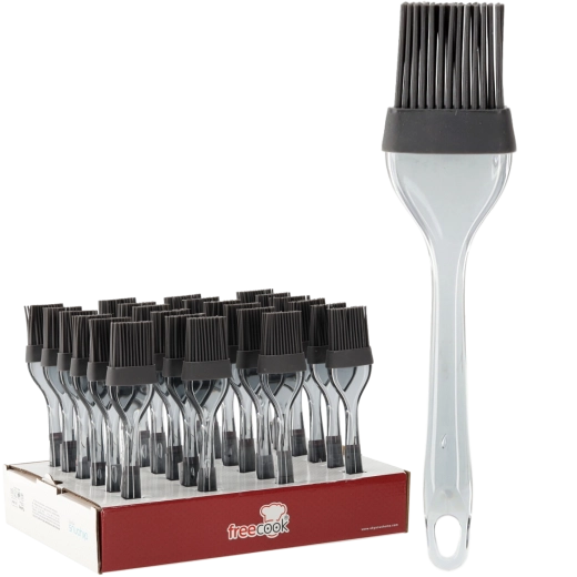 Pensulă de patiserie din silicon cu mâner ergonomic