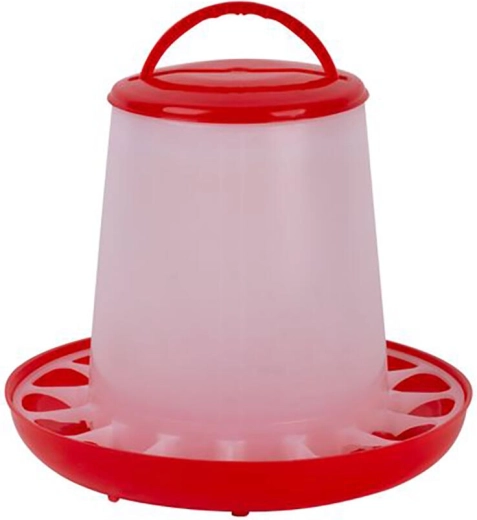 Hrană pentru păsări 1,5 kg din plastic cu posibilitate de agățare