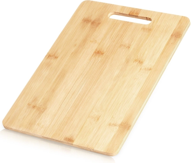 Tocător din bambus cu mâner 35,5 × 25,5 cm