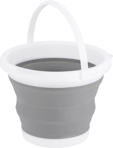 Găleată pliabilă NILS Camp 5 l – gri