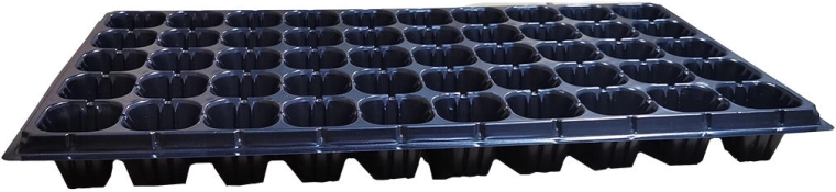 Tavă pentru răsaduri cu 50 de celule pentru pre-înmulțire